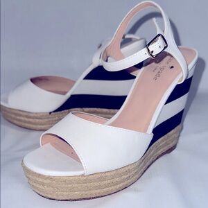 Kate Spade Deanne White Vacchetta Shoes
